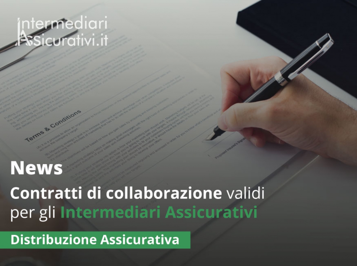Contratti di collaborazione validi per gli intermediari assicurativi